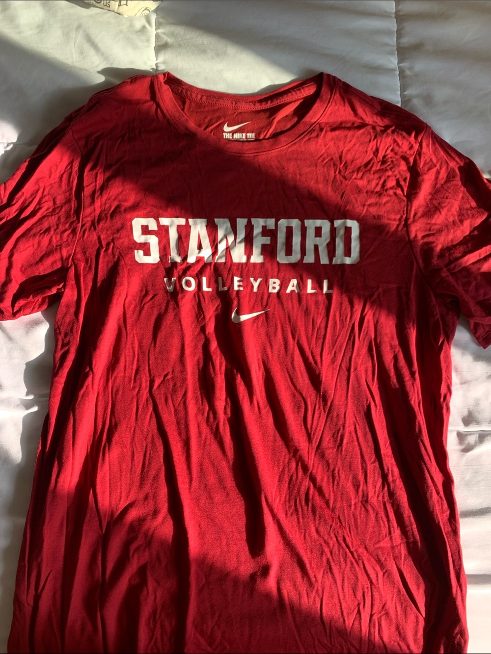 Nike Red Stanford Volleyball Graphic Tee